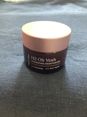 Fleur & Bee H2 Oh Yeah Hydrating Moisturizer - Pink & Brown Jar